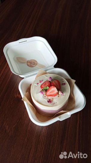 Полезный бенто-торт в наличии, пп. Декор в подарок