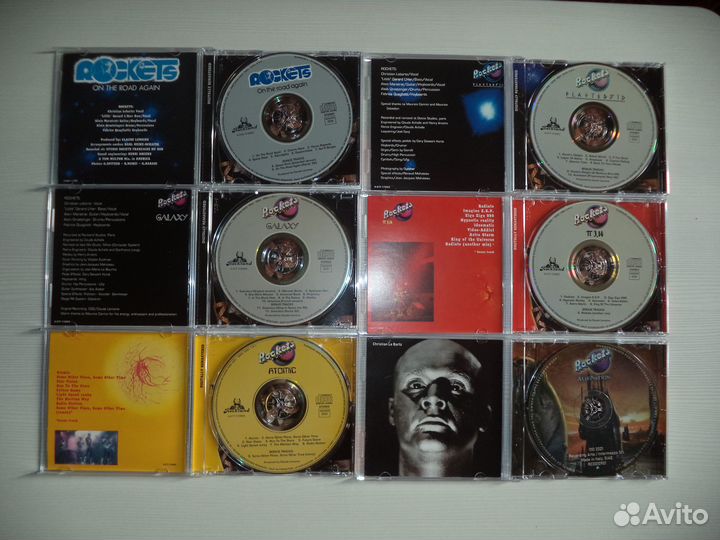 Rockets, Visitors, Red Zone Planet на CD