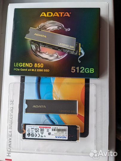 512 гб SSD PS5 adata legend 850 M.2 2280