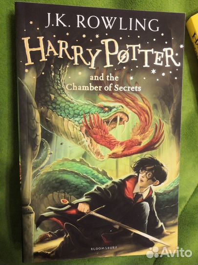 Harry Potter первая, вторая части bloomsbury