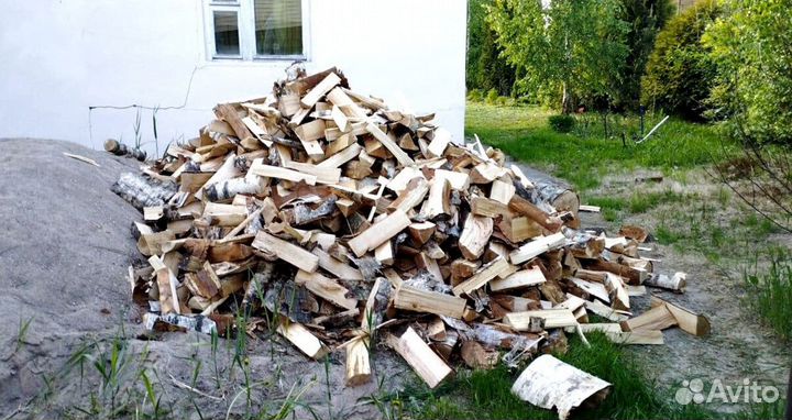 Дрова Ольха любого объема навалом