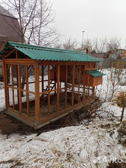 Курятник большой