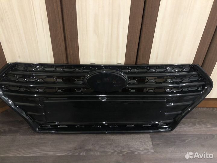 Решетка радиатора на hyundai solaris 2 2018
