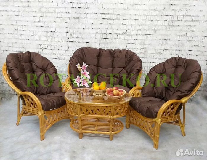 Мебель из натурального ротанга