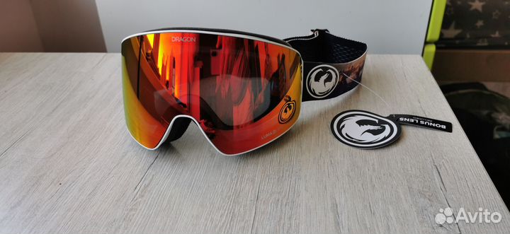Сноуборд маска Dragon PXV с дополнительной линзой