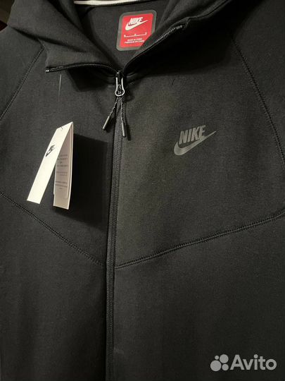 Зип худи Nike Tech Fleece 2023 black