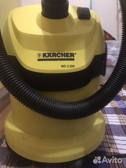 Хозяйственный пылесос karcher wd 2.200