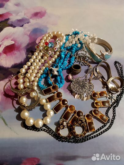 Бижутерия бусы пакетом