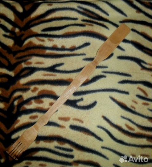 Чесалка для спины деревянная