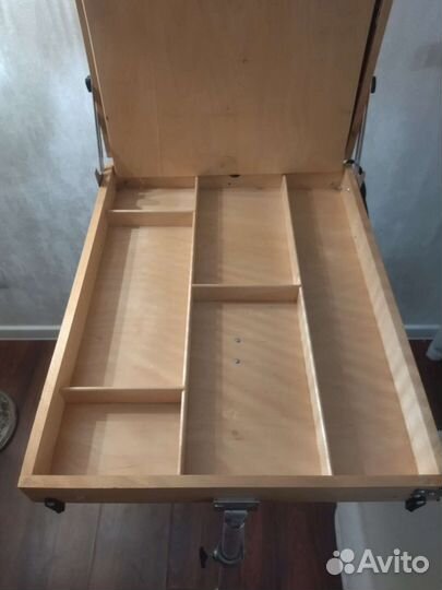 Мольберт этюдник СССР новый Подольск 40*28,5*11,5