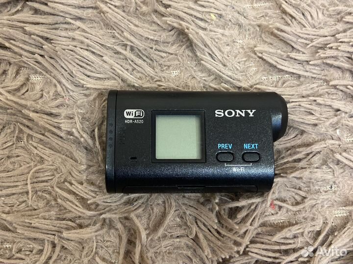 Экшн камера sony hdr as20