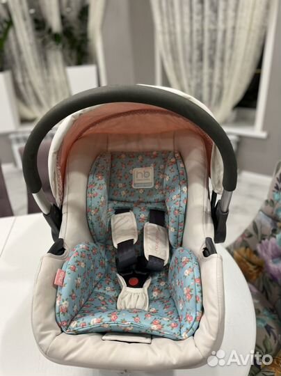 Автолюлька автокресло от 0 до 13 кг happy baby