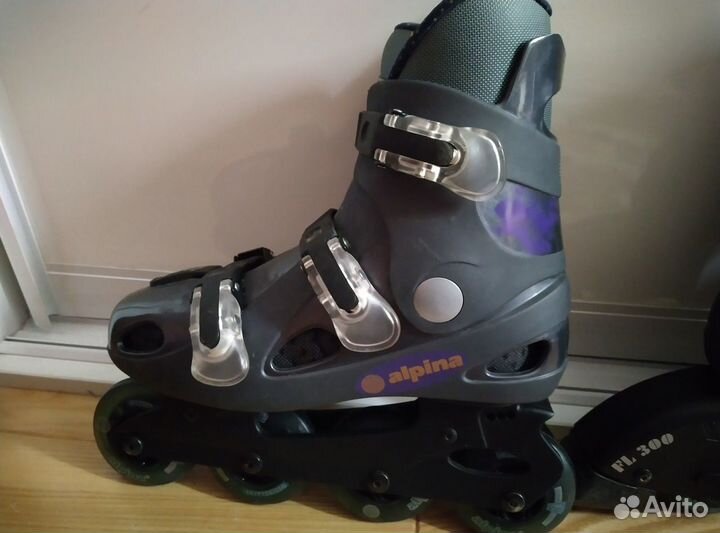 Роликовые коньки Alpina, размер 38-39