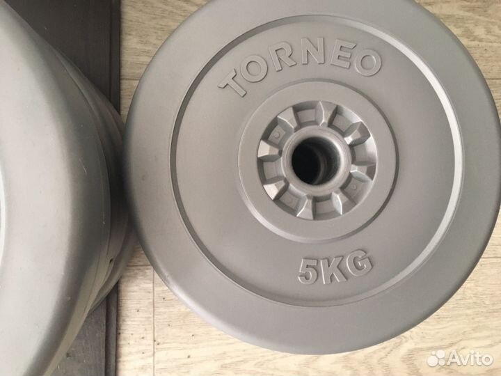 Спортивная штанга с блинами