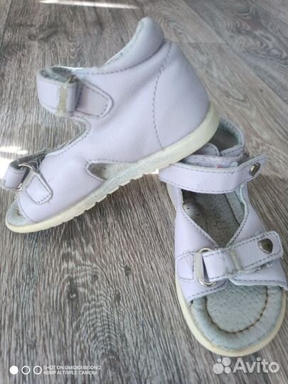 Сандалии для девочки 22 размер