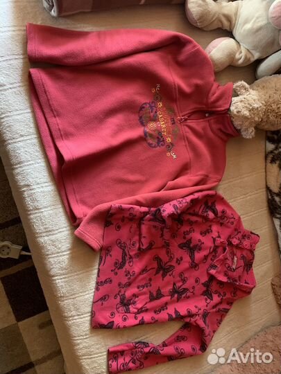 2 Флисовые кофты