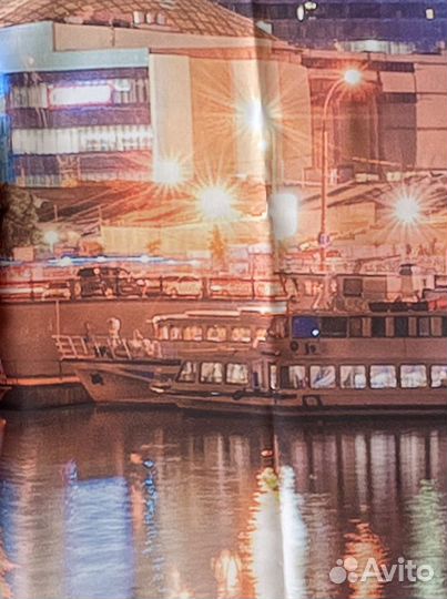 Шторы габардин,новые «Огни города» р. 147 x 267 cм