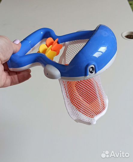 Игрушки для купания в ванной пакетом