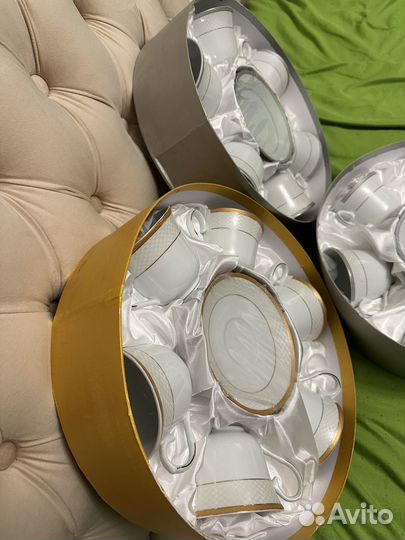 Чайная пара.Набор чайный.Фарфор.Milvis.Новые