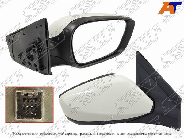 Зеркало hyundai accent