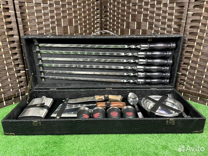 Шашлычный набор в кейсе