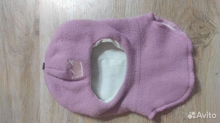 Шапка зимняя для девочки 3-5 лет