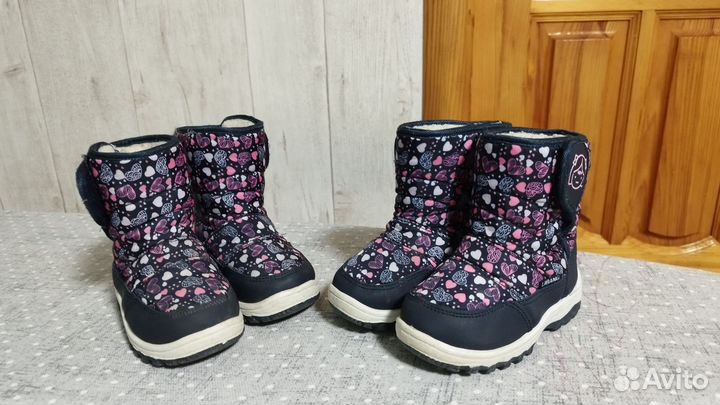 Сапоги дутики детские