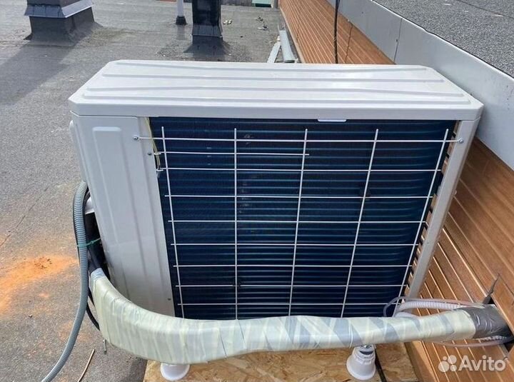 Сплит система с установкой