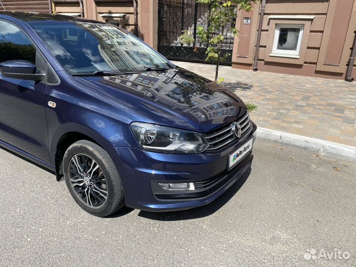 Volkswagen Polo 1.6 AT, 2016, 107 530 км