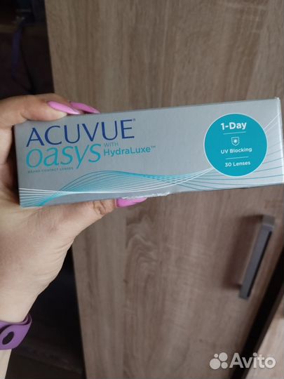 Линзы контактные acuvue oasys однодневные