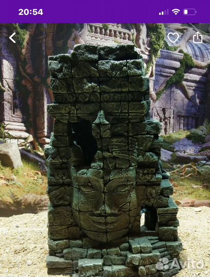 Декорации в аквариум