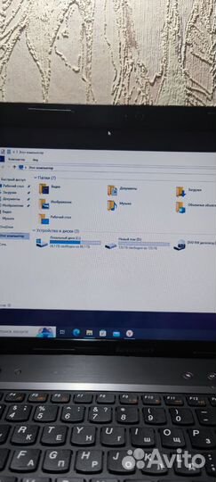 Мощный Lenovo/ i5 /Ssd/метал корпус/ 2 видеокарты