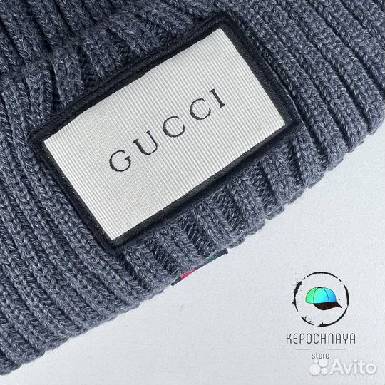 Шапка Gucci premium Унисекс