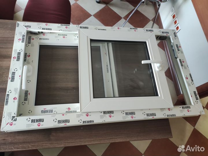 Пластиковое раздвижное окно