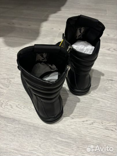 Rick Owens Geobasket Triple Black