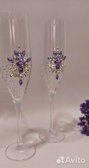 Бокалы на свадьбу