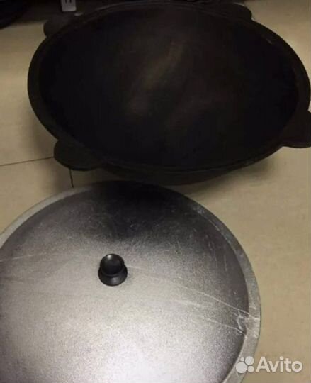 Чyгунный казaн 22л