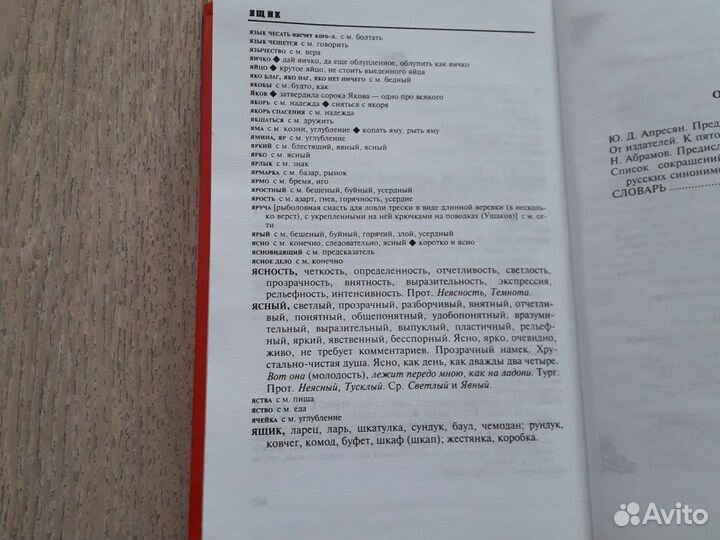 Словарь русских синонимов