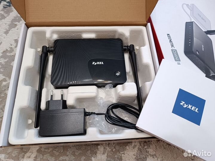 Wifi роутер zyxel keenetic omni ii