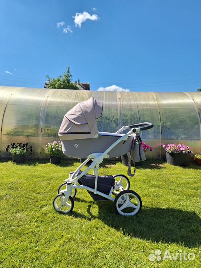 Коляска детская универсальная 2 в 1 Bebetto Torino