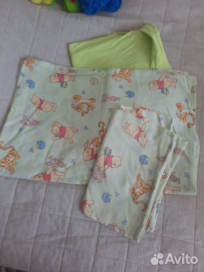 Детское одеяло с 2 комплектами постельного белья