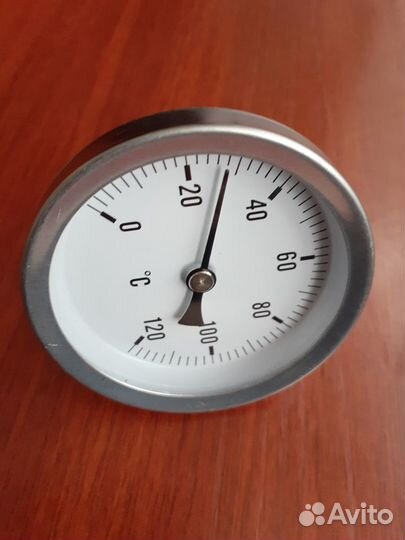 Термометр биметаллический осевой