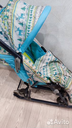 Санки-коляска