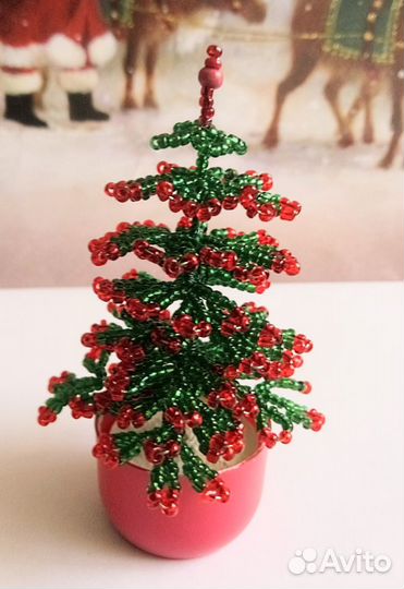 Елочка из бисера