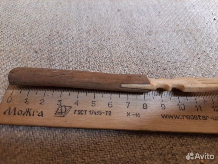 Вилка костяная 18 век Россия