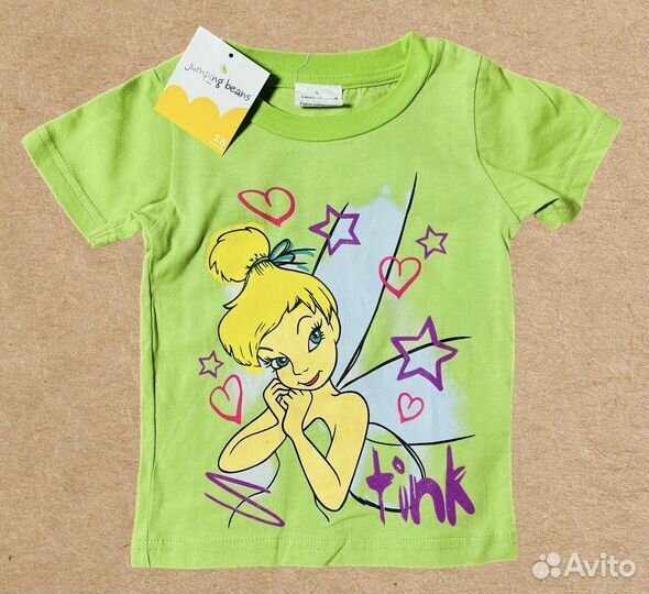 Комплект из 4-х футболок для девочки 86