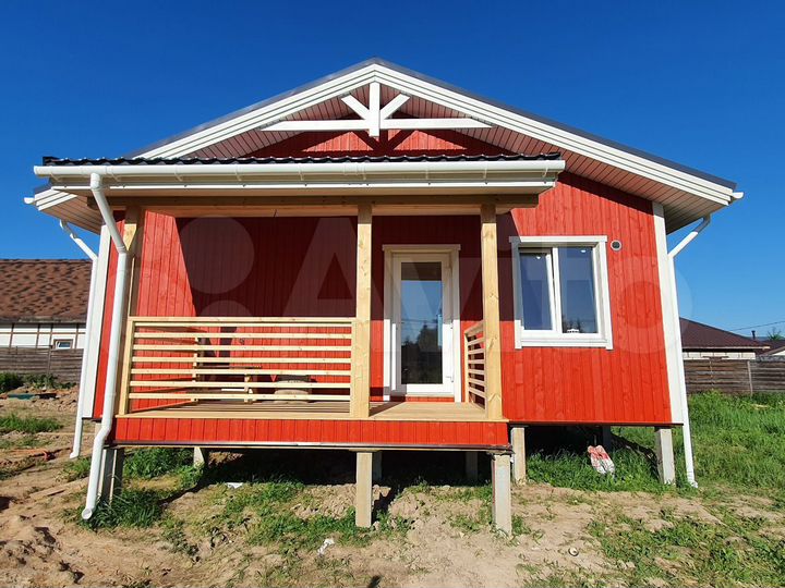 Коттедж 65 м² на участке 10 сот.