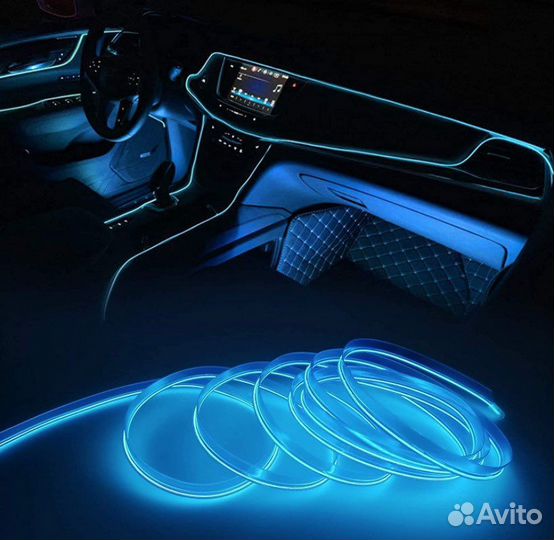 Led- лента в салон автомобиля RGB