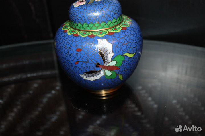 Чайница клуазоне