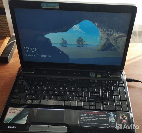 Ноутбук toshiba satellite 505d-s6958